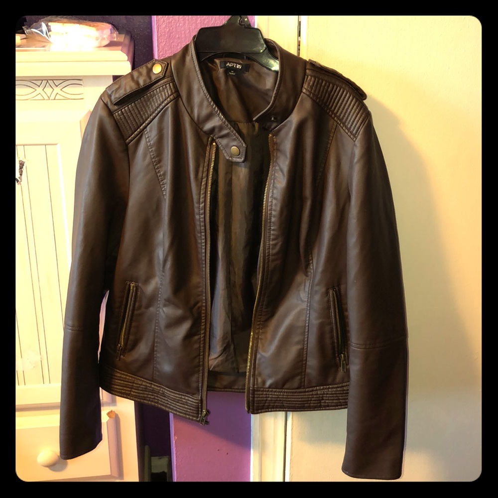 Leather jacket